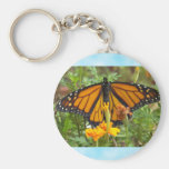 Mon Papillon-keychain de monarque Porte-clef