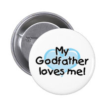 Mon parrain m'aime (le bleu) badges
