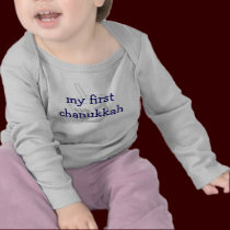mon premier T-shirt de chanukkah avec le dreidel t-shirts