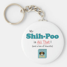 Mon Shih-Poo est tout cela ! Porte-clef
