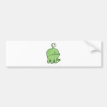 mon vert de monstre de cyclopes d'animal familier autocollants pour voiture