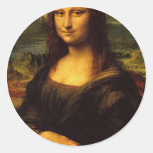 Mona Lisa Adhésifs Ronds