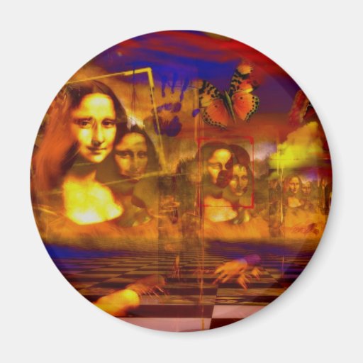 Mona Lisa Aimants Pour Réfrigérateur