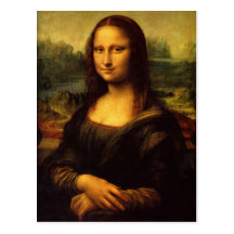 Mona Lisa Carte Postale
