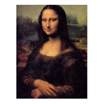 Mona Lisa Carte Postale