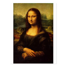 Mona Lisa Cartes Postales
