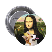 Mona Lisa - corgi 7b de Gallois de Pembroke Badge
