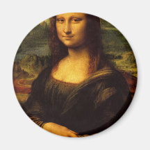 Mona Lisa - Leonardo da Vinci Magnets Pour Réfrigérateur