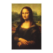 Mona Lisa Leonardo da Vinci Masterpieces of Art Canvas Print