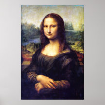 Mona Lisa, Leonardo da Vinci Posters