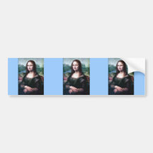 Mona Lisa par Leonardo da Vinci Adhésifs Pour Voiture