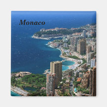 Monaco - magnets pour réfrigérateur