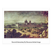 Monastère d'Escorial par Houasse Michel-Ange Carte Postale