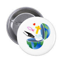 Monde chrétien badges
