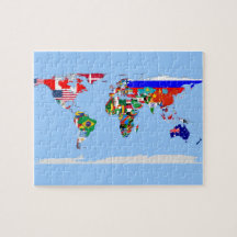 monde pendant puzzle