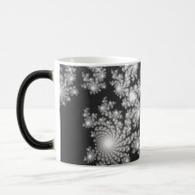Mondes dans des mondes Morphing la tasse de café