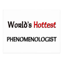 Mondes Phenomenologist le plus chaud Carte Postale