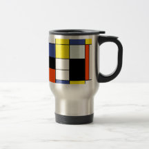 Mondrian - composition une tasse