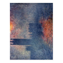 Monet, Claude DAS Parlament à Londres Techniq 1904 Carte Postale