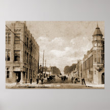 Monett, rue du Missouri quatrième Posters