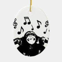 monkeymonkey de musique décorations pour sapins de noël