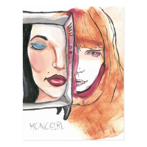 Monogirl de Sevenhearts Carte Postale