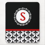 Monogram Fleur de Lis Mousepad Tapis De Souris