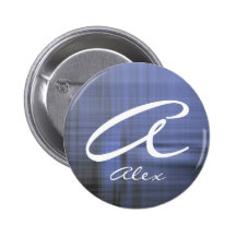 monogramm badge avec épingle
