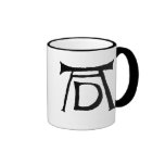 Monogramme de Durer d'ANNONCE Tasse À Café