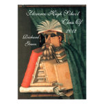 MONOGRAMME DE JOINT DE CIRE DE PARCHEMIN D'OBTENTI INVITATIONS