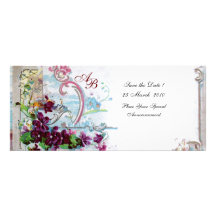 MONOGRAMME DE ROMANTICA 4 FAIRE-PART PERSONNALISÉ