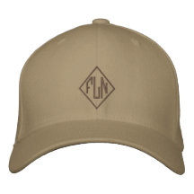 Monogramme personnalisé casquettes brodées