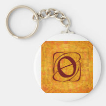 monogramme porte-clé