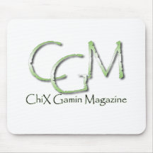 Monogramme vert tapis de souris