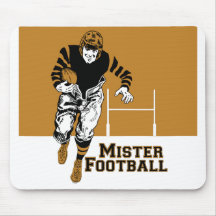 Monsieur Football Tapis De Souris