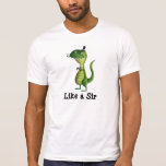 Monsieur T-rex avec des moustaches T-shirts