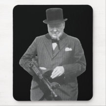 Monsieur Winston Churchill Tapis De Souris