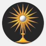 Monstrance eucharistique autocollants