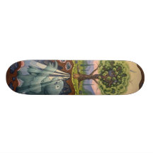 monstre d'arbre plateaux de skate
