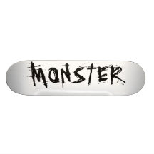 MONSTRE PLANCHES À ROULETTES CUSTOMISÉES
