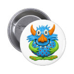 Monstre repéré par bonbon pin's avec agrafe