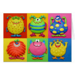 Monstres Carte De Vœux
