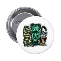 Monstres de film badge