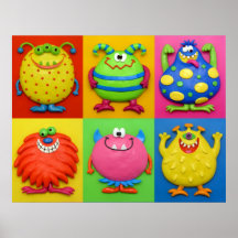 Monstres Poster