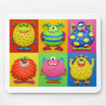 Monstres Tapis De Souris