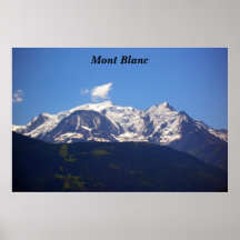 Mont Blanc - Affiches