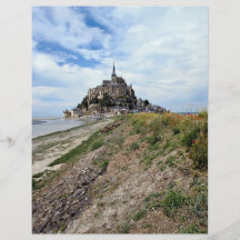 Mont-Saint-Michel, Normandie, France Tract Customisé