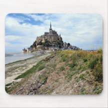 Mont-Saint-Michel, Normandie, France Tapis De Souris
