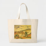 Mont Sainte Victoire par Cezanne, beaux-arts vinta Sacs Fourre-tout