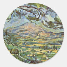 Mont Sainte-Victoire par Paul Cézanne (la meilleur Adhésif